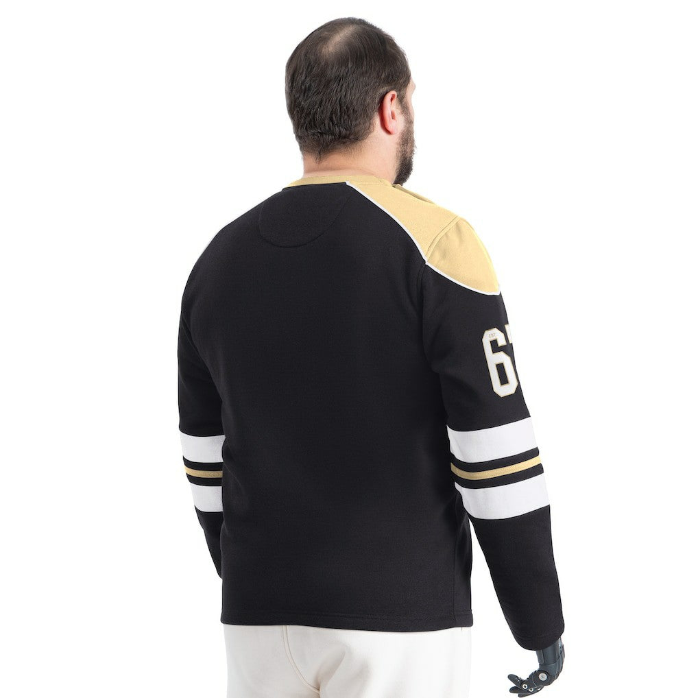 New Orleans Saints G-III Sports by Carl Banks Adaptive Lord Stanley Crewneck Sweatshirt | NFL Sale