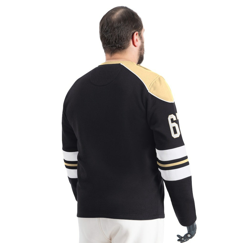 New Orleans Saints G-III Sports by Carl Banks Adaptive Lord Stanley Crewneck Sweatshirt | NFL Sale