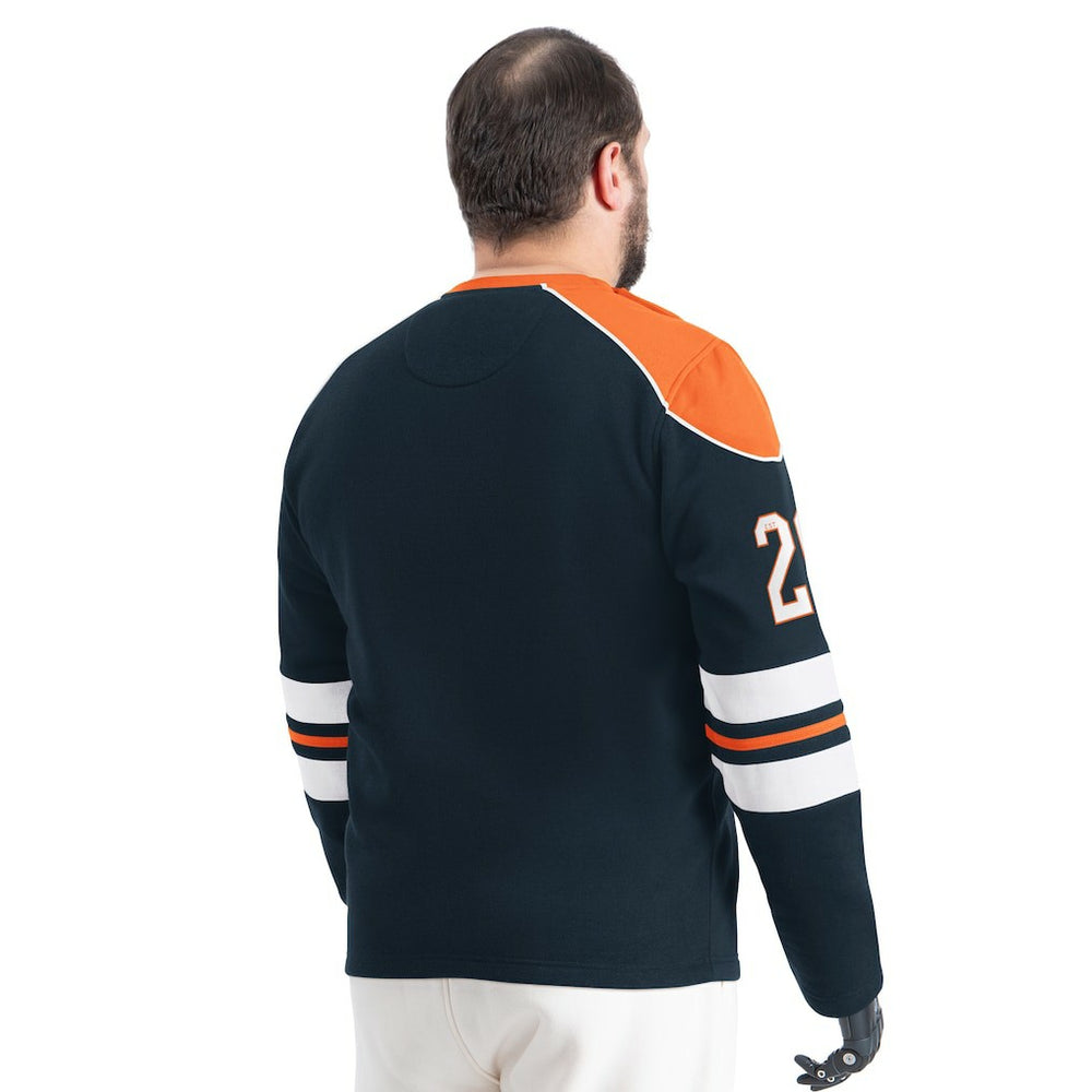 Chicago Bears G-III Sports by Carl Banks Adaptive Lord Stanley Crewneck Sweatshirt | NFL Hot