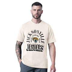 Jacksonville Jaguars MSX by Michael Strahan Whiteout Vintage T-Shirt | NFL Online