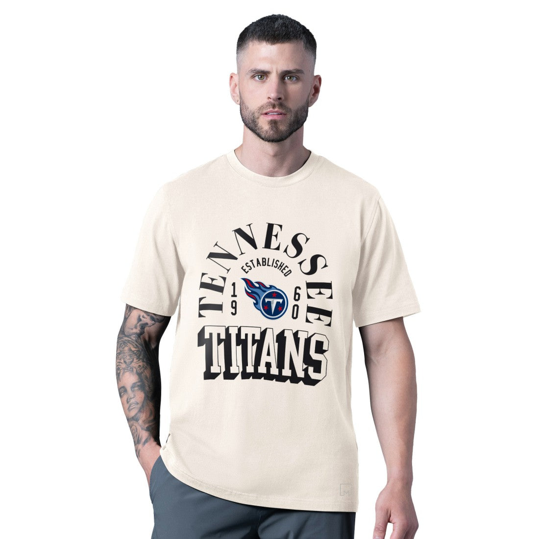 Tennessee Titans MSX by Michael Strahan Whiteout Vintage T-Shirt | NFL US