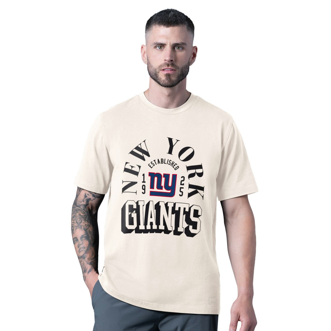 New York Giants MSX by Michael Strahan Whiteout Vintage T-Shirt | NFL Near me