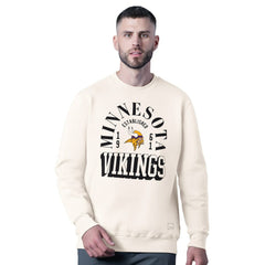 Minnesota Vikings MSX by Michael Strahan Whiteout Tri-Blend Sweatshirt | NFL Near me