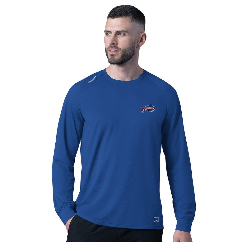 Buffalo Bills MSX by Michael Strahan Forward Long-Sleeve T-Shirt | NFL Sale