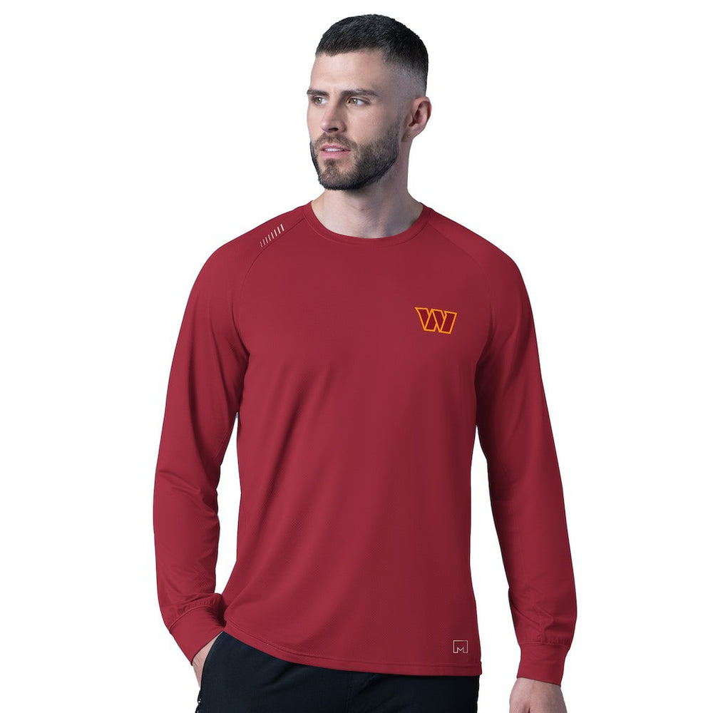 Washington Commanders MSX by Michael Strahan Forward Long-Sleeve T-Shirt | NFL Online