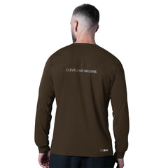 Cleveland Browns MSX by Michael Strahan Forward Long-Sleeve T-Shirt | NFL Sale