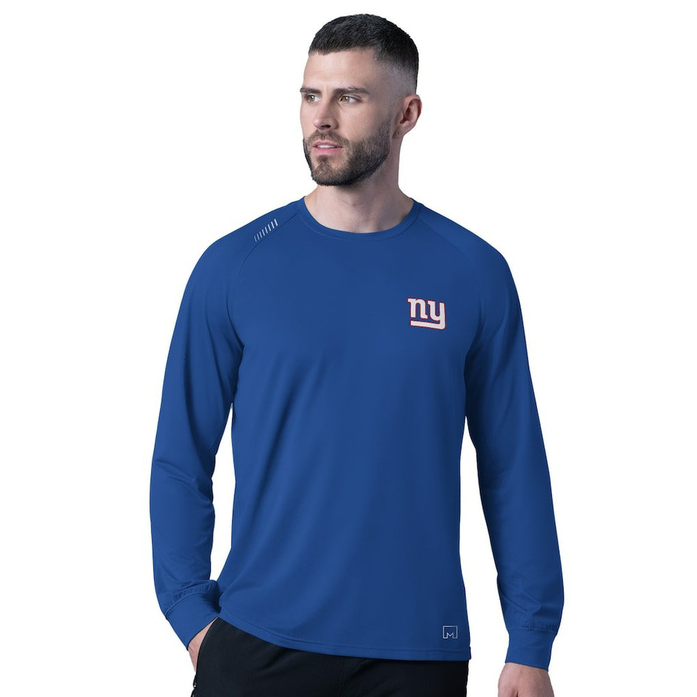 New York Giants MSX by Michael Strahan Forward Long-Sleeve T-Shirt | NFL On sale