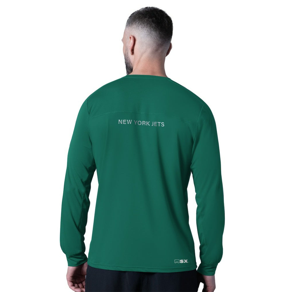 New York Jets MSX by Michael Strahan Forward Long-Sleeve T-Shirt | NFL US