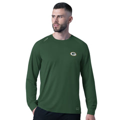 Green Bay Packers MSX by Michael Strahan Forward Long-Sleeve T-Shirt | NFL Outlet