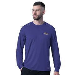 Baltimore Ravens MSX by Michael Strahan Forward Long-Sleeve T-Shirt | NFL Outlet