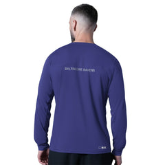 Baltimore Ravens MSX by Michael Strahan Forward Long-Sleeve T-Shirt | NFL Outlet