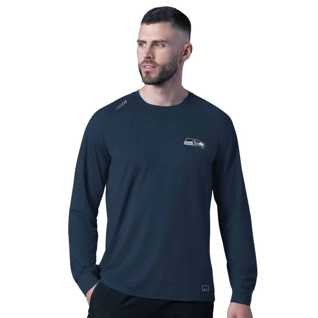 Seattle Seahawks MSX by Michael Strahan Forward Long-Sleeve T-Shirt | NFL New