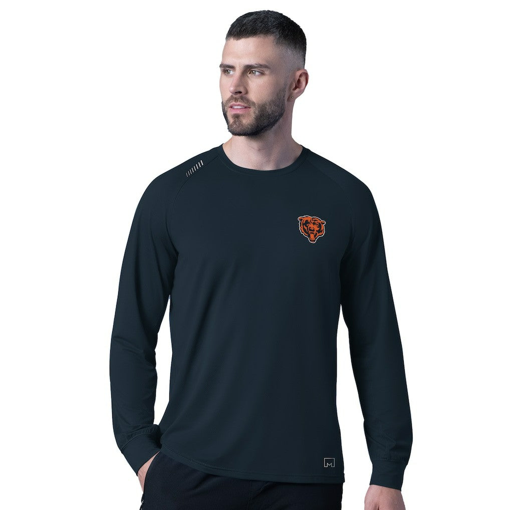 Chicago Bears MSX by Michael Strahan Forward Long-Sleeve T-Shirt | NFL Sale