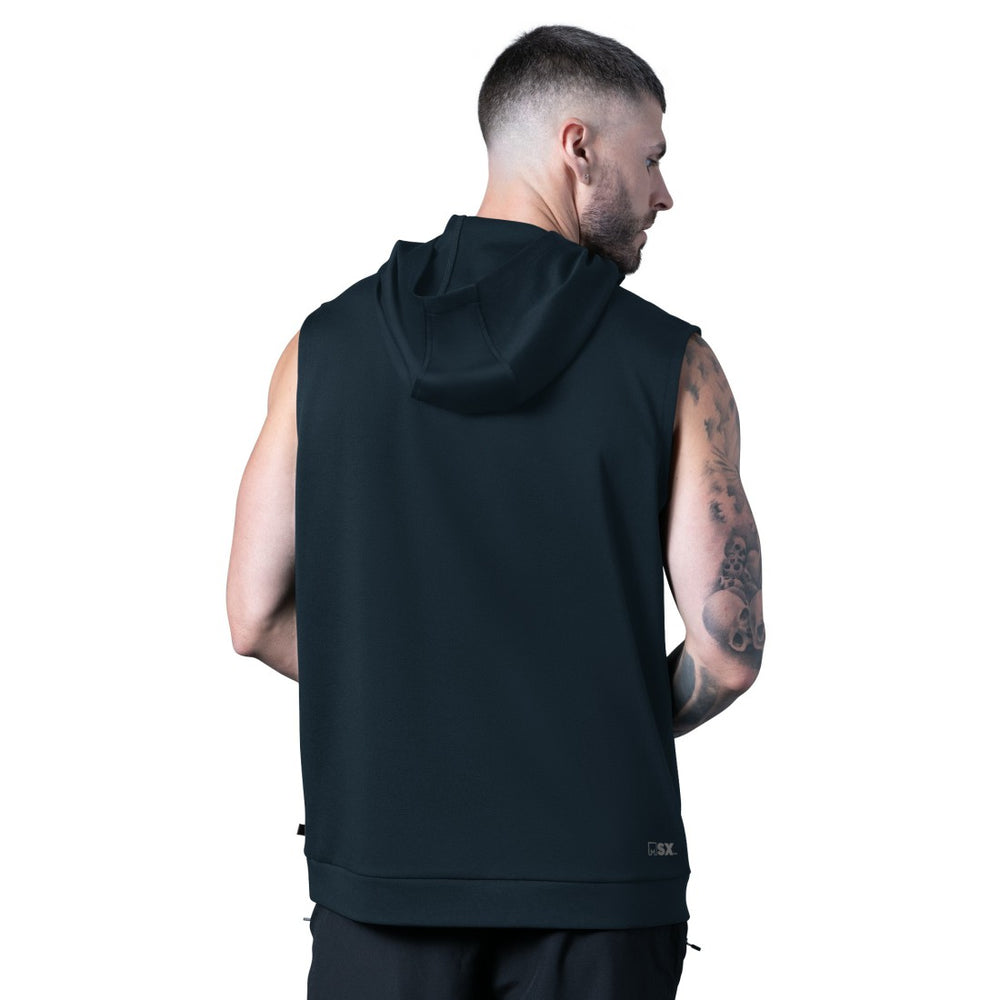 Houston Texans MSX by Michael Strahan Tri-Blend Rebound Sleeveless Hoodie | NFL Outlet
