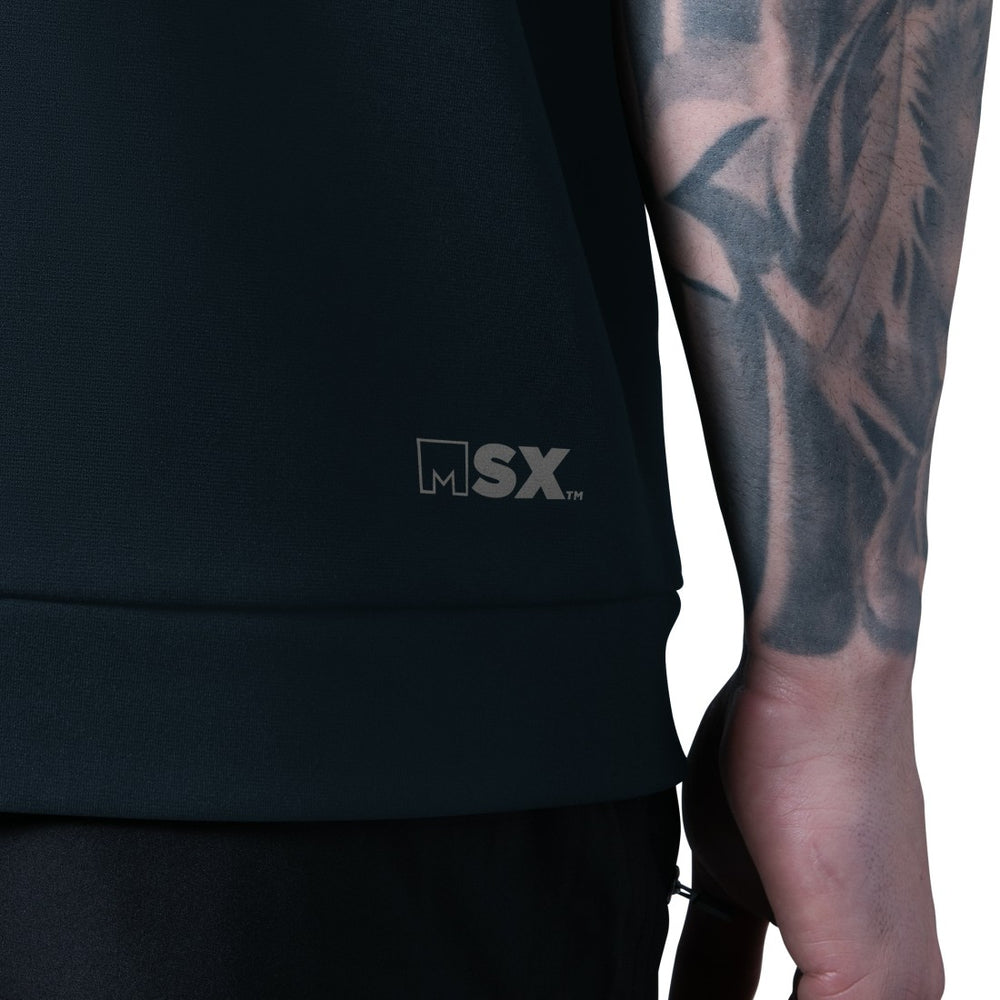Houston Texans MSX by Michael Strahan Tri-Blend Rebound Sleeveless Hoodie | NFL Outlet