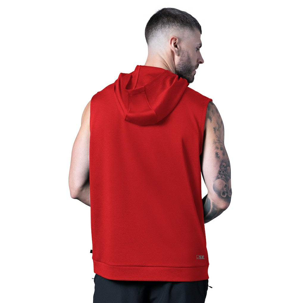 Kansas City Chiefs MSX by Michael Strahan Tri-Blend Rebound Sleeveless Hoodie | NFL Online