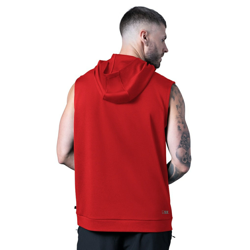 Kansas City Chiefs MSX by Michael Strahan Tri-Blend Rebound Sleeveless Hoodie | NFL Online