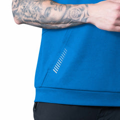 Detroit Lions MSX by Michael Strahan Tri-Blend Rebound Sleeveless Hoodie | NFL Sale