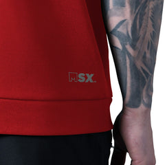 San Francisco 49ers MSX by Michael Strahan Tri-Blend Rebound Sleeveless Hoodie | NFL Hot