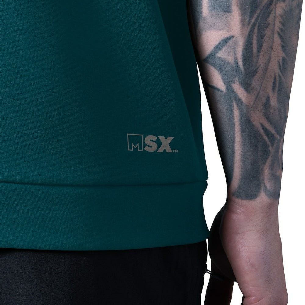 Philadelphia Eagles MSX by Michael Strahan Tri-Blend Rebound Sleeveless Hoodie | NFL New