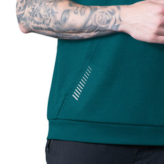 Philadelphia Eagles MSX by Michael Strahan Tri-Blend Rebound Sleeveless Hoodie | NFL New