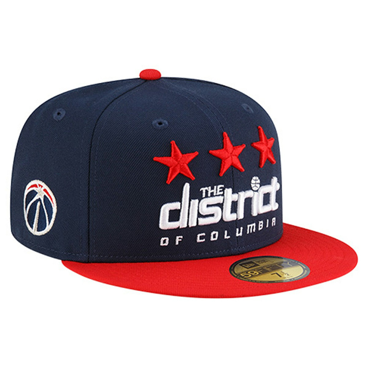 Navy Washington Wizards Statement Edition Jersey Hook 59Fifty Fitted Hat | NBA
