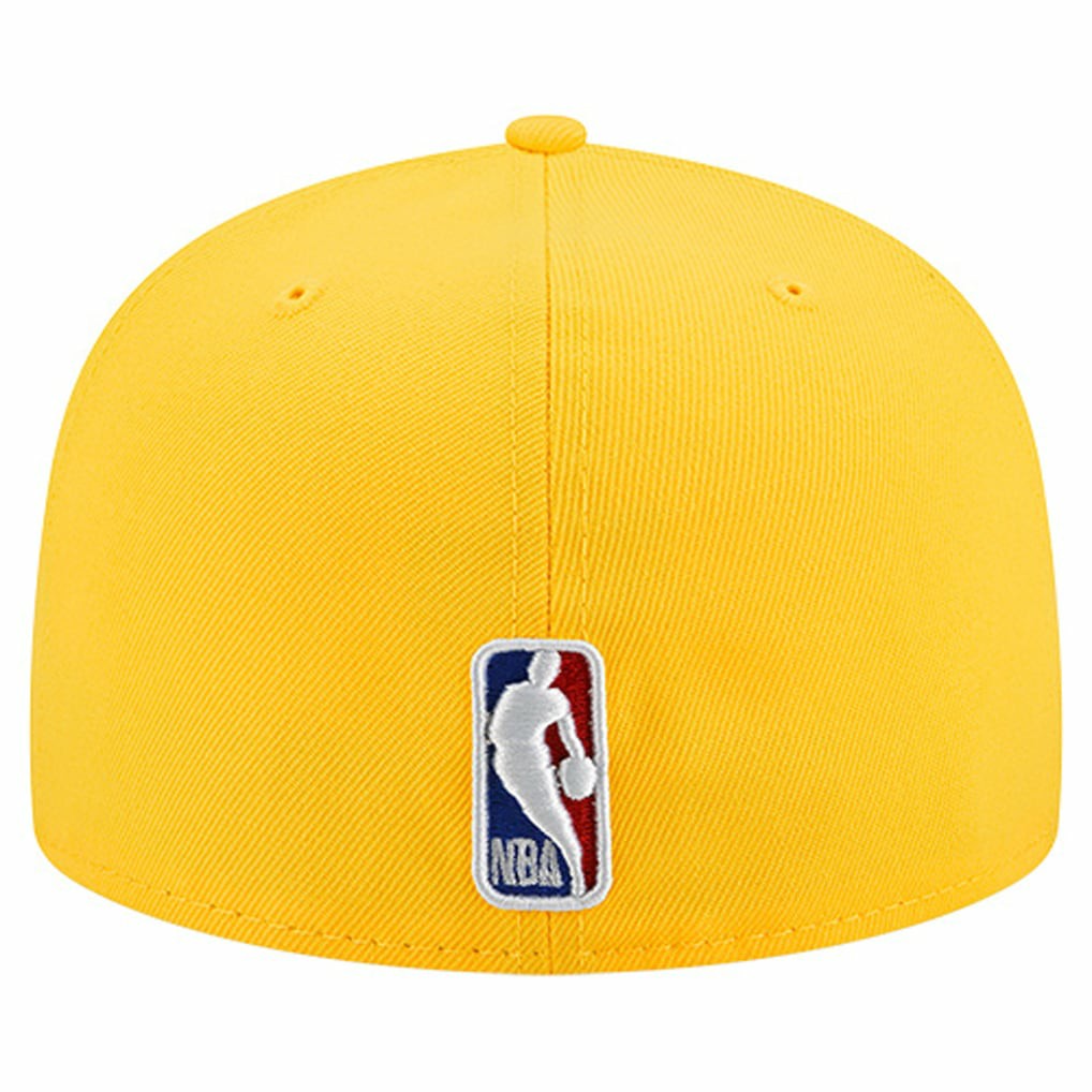 Gold Indiana Pacers Statement Edition Jersey Hook 59Fifty Fitted Hat | NBA