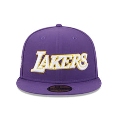 Purple Los Angeles Lakers Jersey Hook Statement Edition 59FIFTY Fitted Hat | NBA