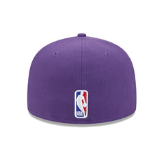 Purple Los Angeles Lakers Jersey Hook Statement Edition 59FIFTY Fitted Hat | NBA