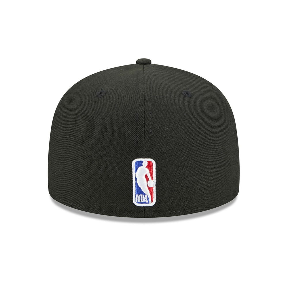 Black/Blue New York Knicks Jersey Hook Statement Edition 59FIFTY Fitted Hat | NBA
