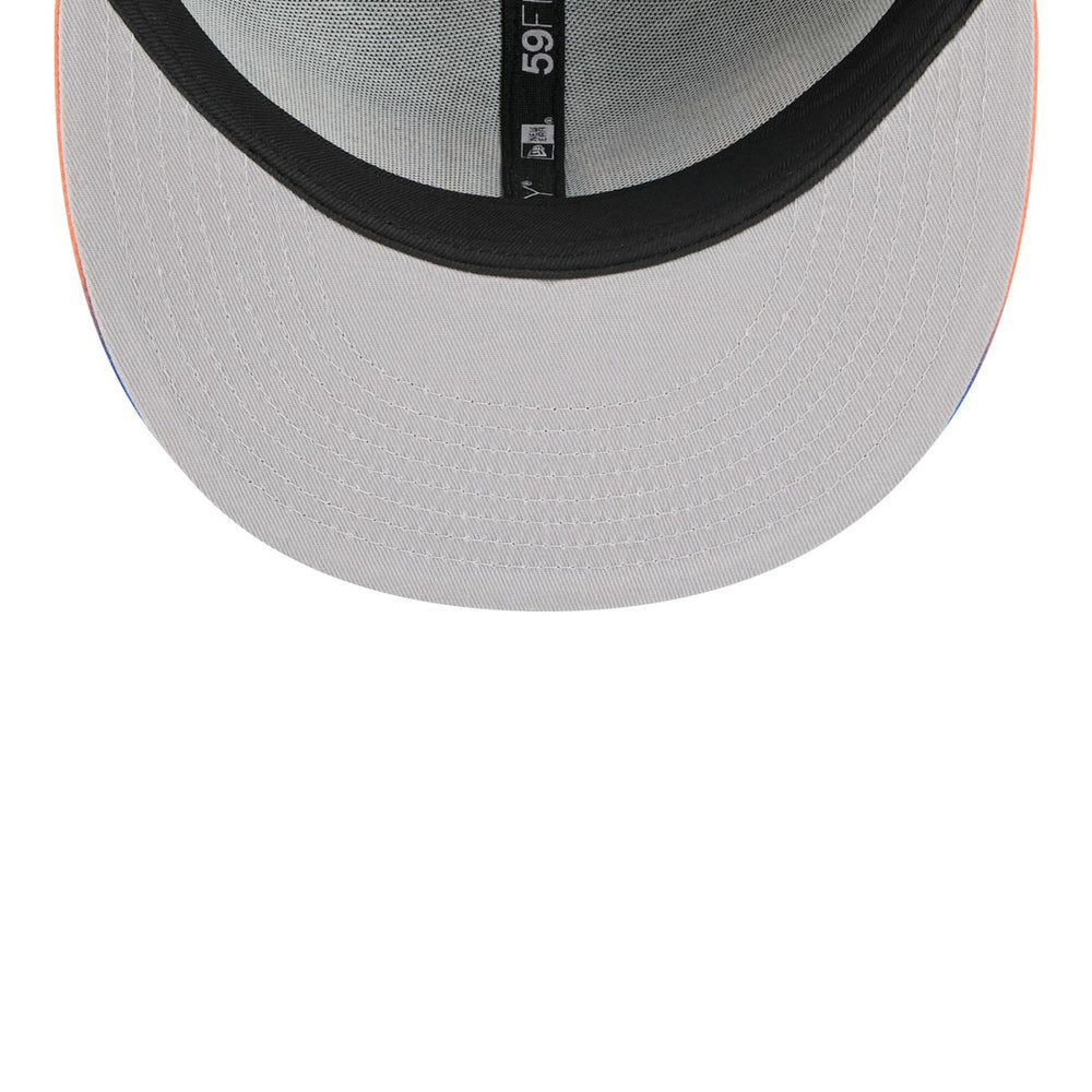 Black/Blue New York Knicks Jersey Hook Statement Edition 59FIFTY Fitted Hat | NBA