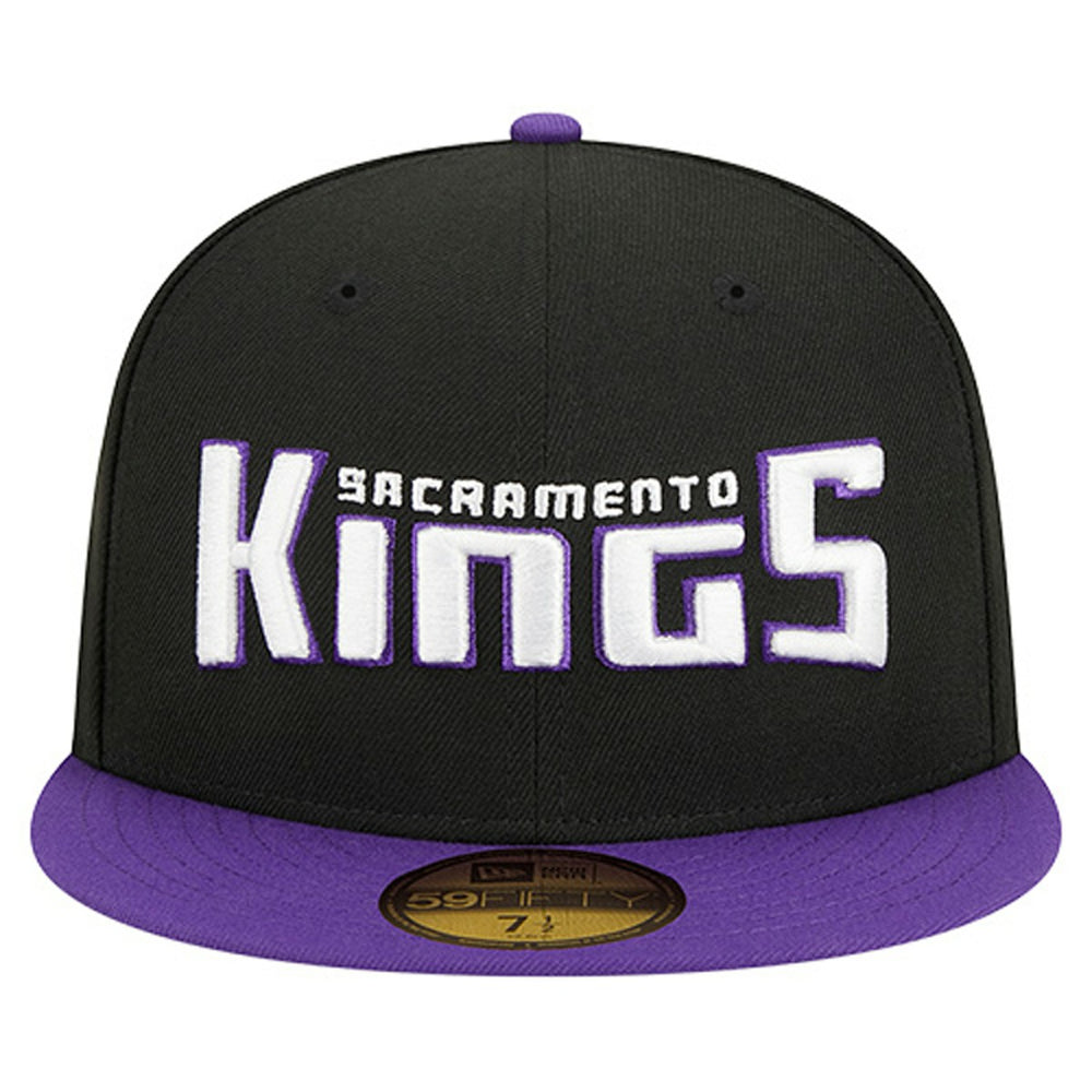 Black Sacramento Kings Statement Edition Jersey Hook 59Fifty Fitted Hat | NBA