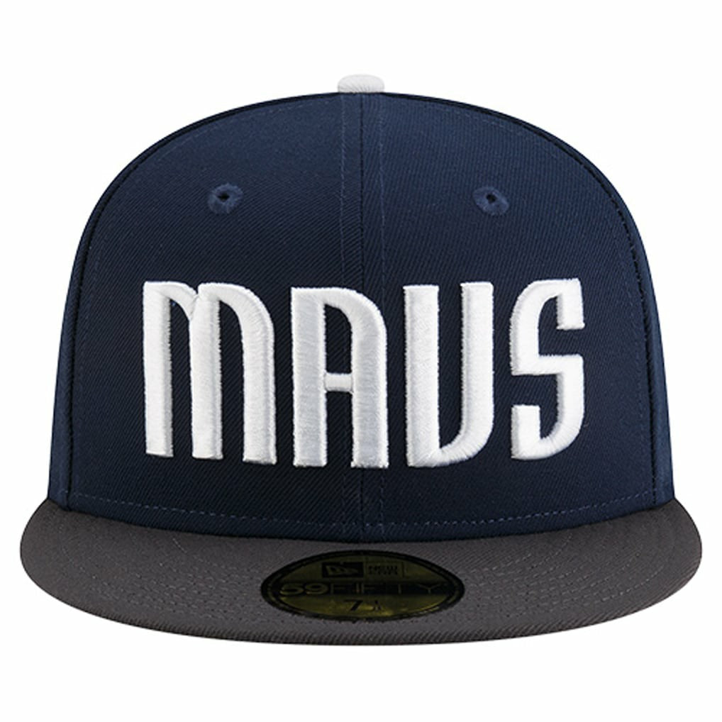 Navy Dallas Mavericks Statement Edition Jersey Hook 59Fifty Fitted Hat sale | NBA