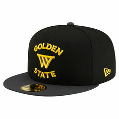 Black Golden State Warriors Statement Edition Jersey Hook 59Fifty Fitted Hat sale | NBA