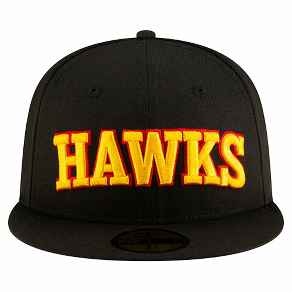 Black Atlanta Hawks Statement Edition Jersey Hook 59Fifty Fitted Hat | NBA