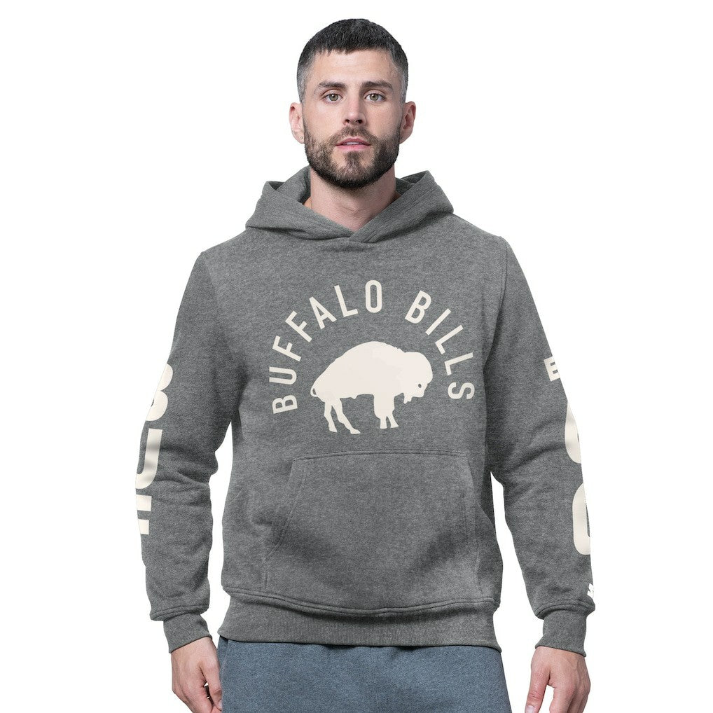 Buffalo Bills Starter Handoff Vintage Logo Fleece Hoodie Sweatshirt | NFL US