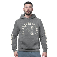 Indianapolis Colts Starter Handoff Vintage Logo Fleece Hoodie Sweatshirt | NFL Online