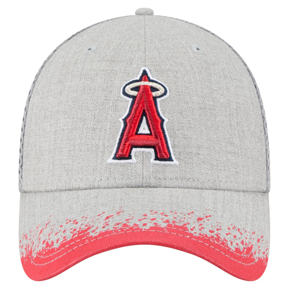 Los Angeles Angels New Era Visor Paint Splatter 39THIRTY Flex Hat - MLB Hats