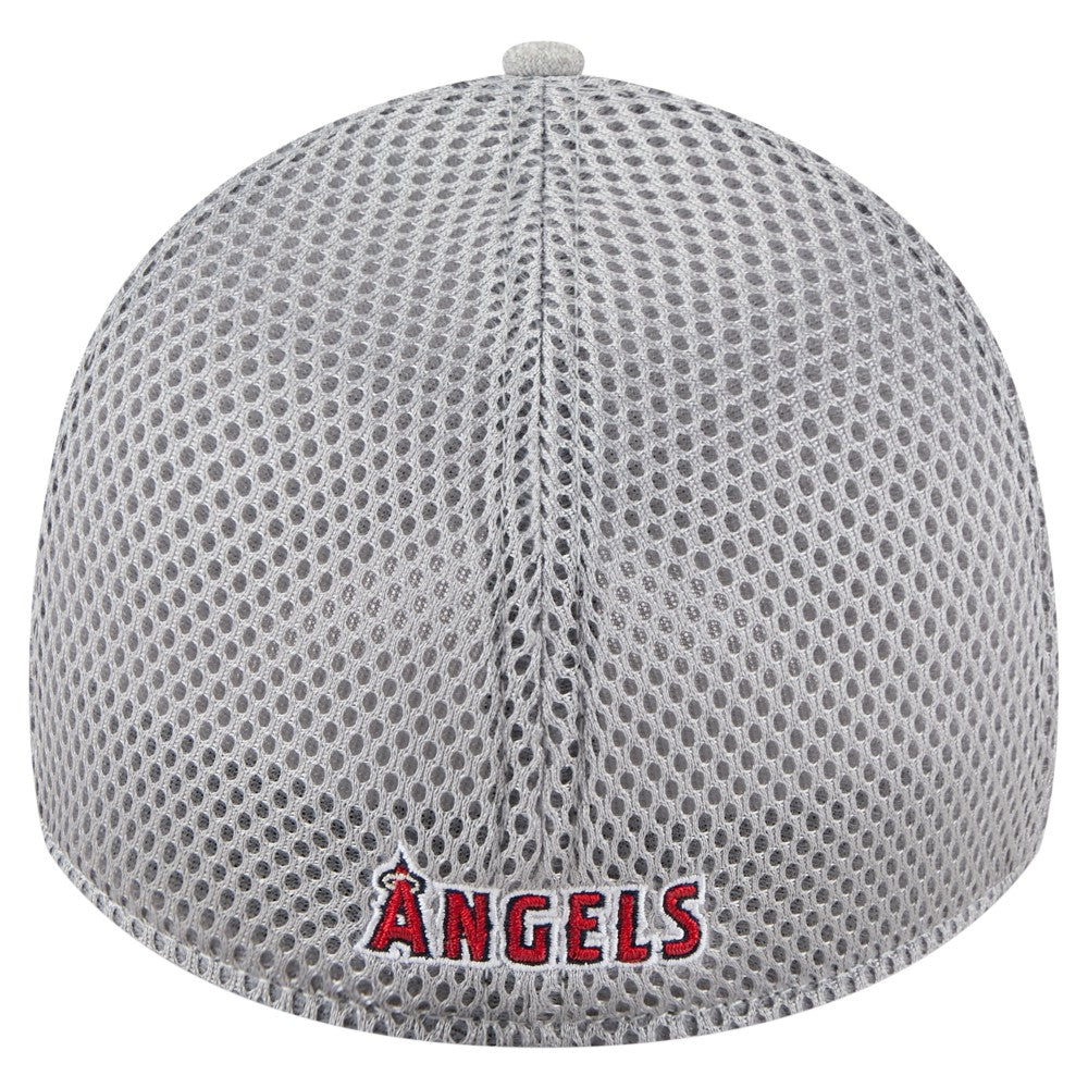 Los Angeles Angels New Era Visor Paint Splatter 39THIRTY Flex Hat - MLB Hats