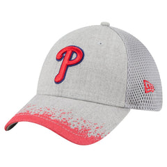 Philadelphia Phillies New Era Visor Paint Splatter 39THIRTY Flex Hat - MLB Hats