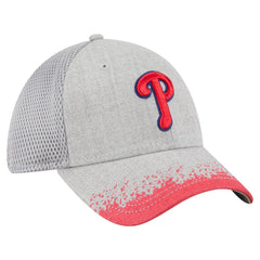 Philadelphia Phillies New Era Visor Paint Splatter 39THIRTY Flex Hat - MLB Hats