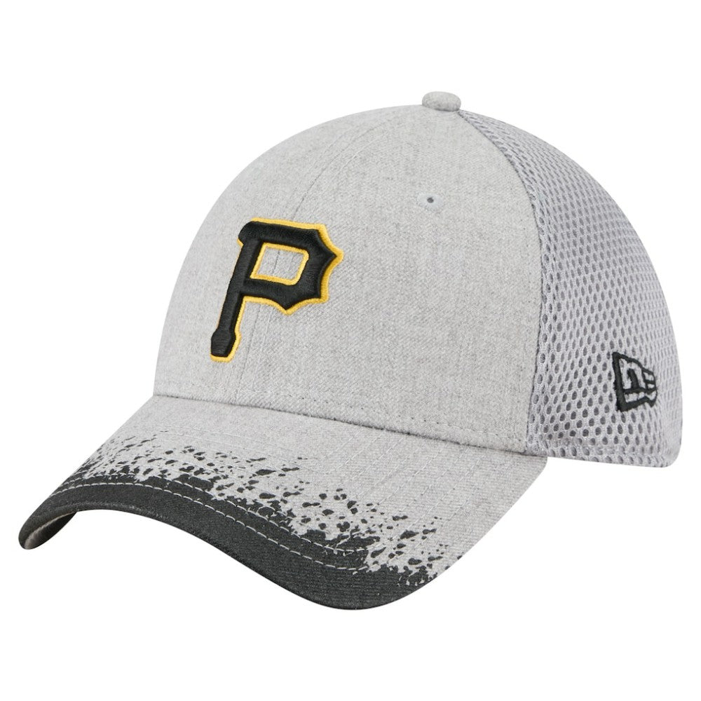 Pittsburgh Pirates New Era Visor Paint Splatter 39THIRTY Flex Hat - MLB Hats
