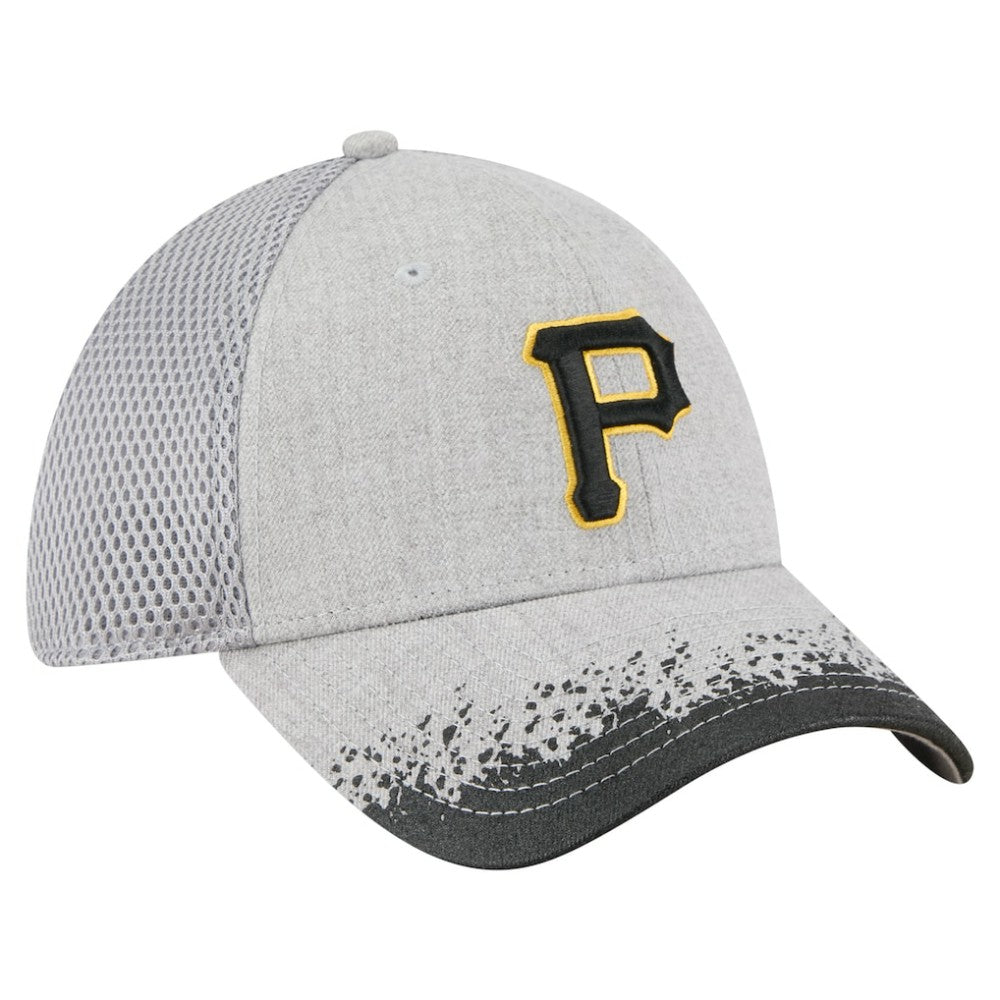 Pittsburgh Pirates New Era Visor Paint Splatter 39THIRTY Flex Hat - MLB Hats