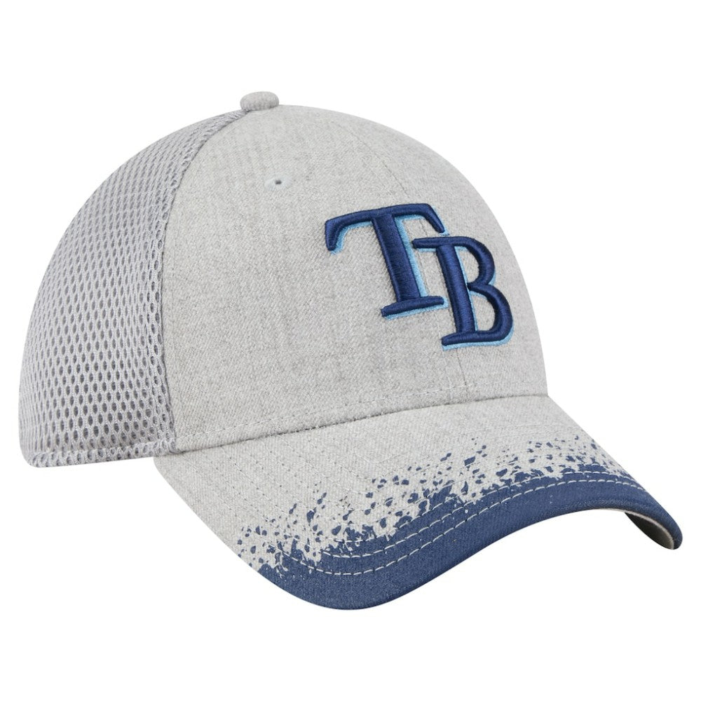 Tampa Bay Rays New Era Visor Paint Splatter 39THIRTY Flex Hat - MLB Hats