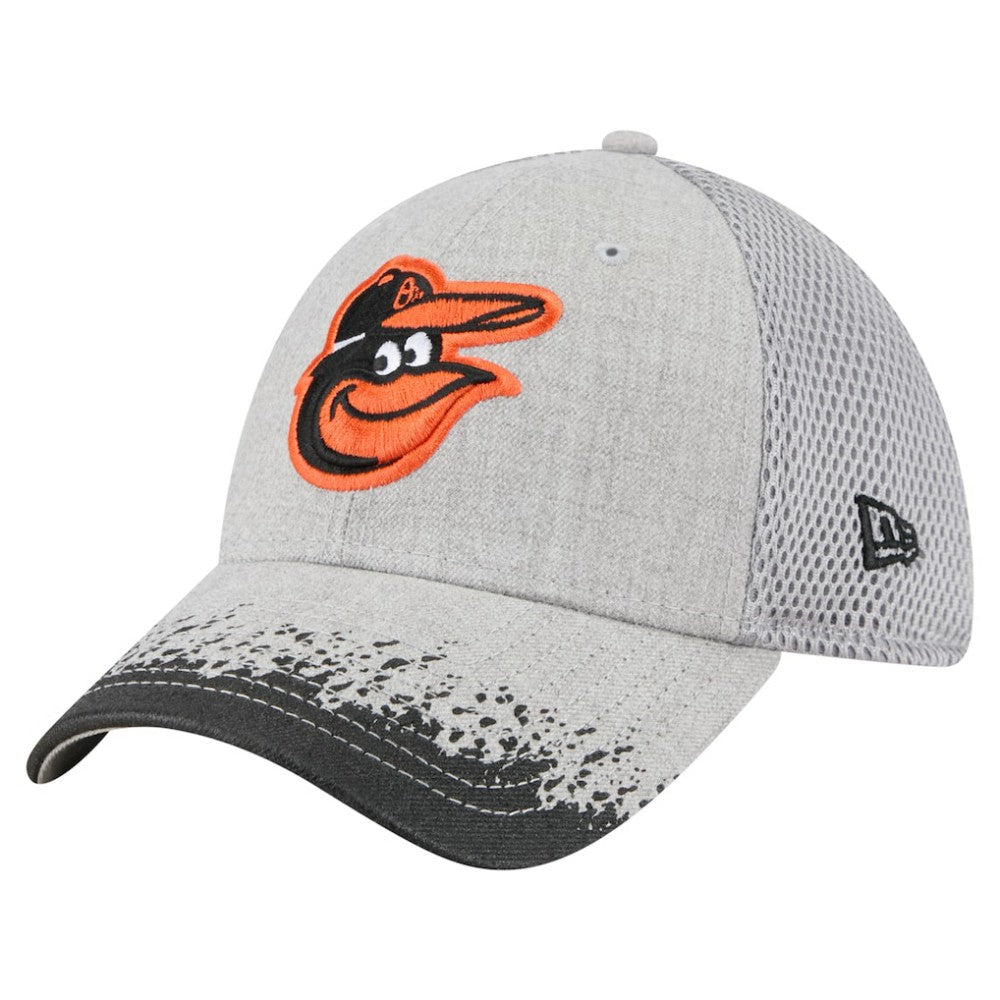 Baltimore Orioles New Era Visor Paint Splatter 39THIRTY Flex Hat - MLB Hats