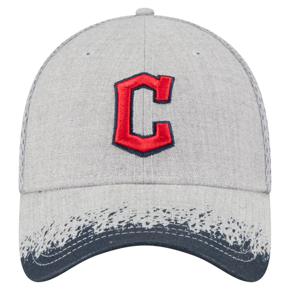 Cleveland Guardians New Era Visor Paint Splatter 39THIRTY Flex Hat - MLB Hats