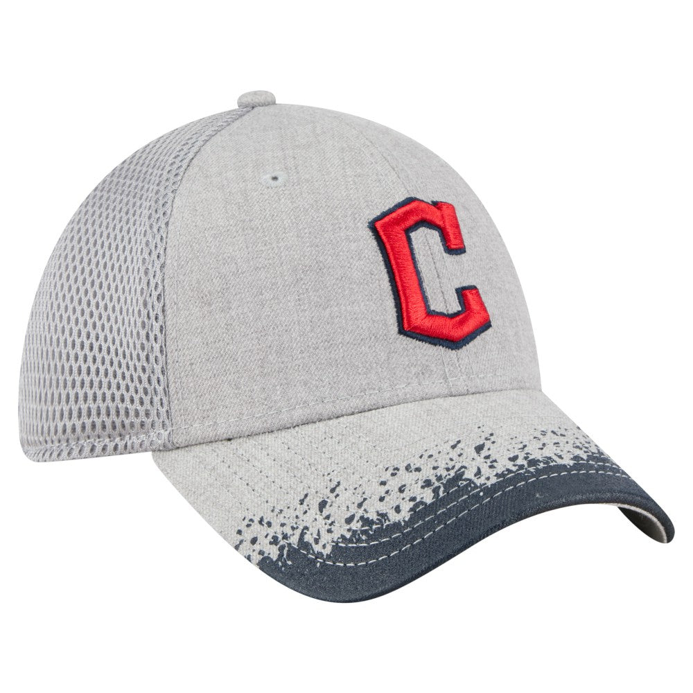 Cleveland Guardians New Era Visor Paint Splatter 39THIRTY Flex Hat - MLB Hats