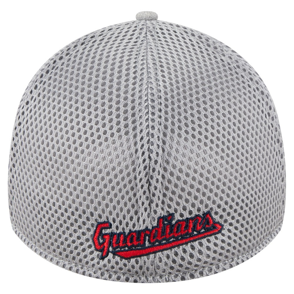 Cleveland Guardians New Era Visor Paint Splatter 39THIRTY Flex Hat - MLB Hats