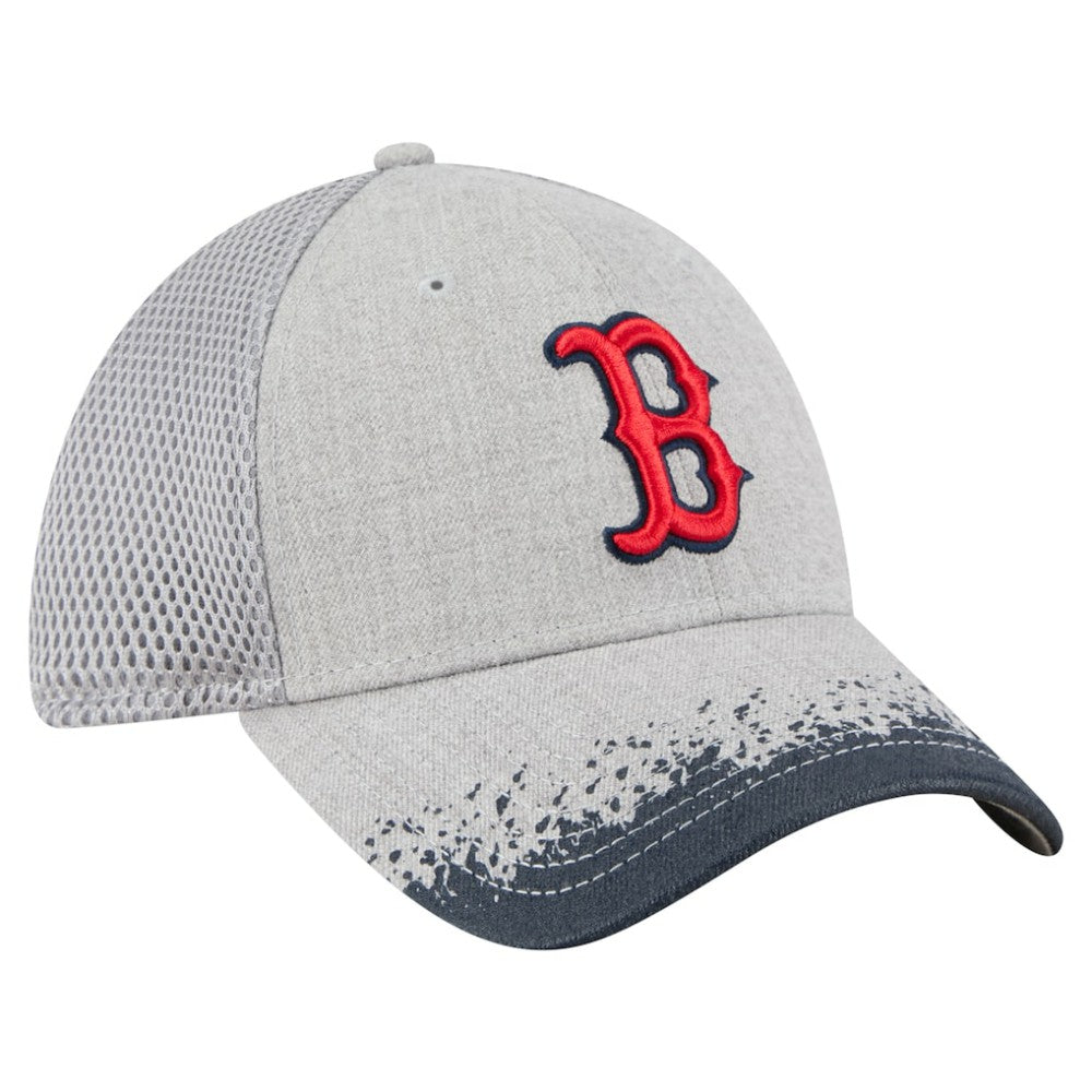 Boston Red Sox New Era Visor Paint Splatter 39THIRTY Flex Hat - MLB Hats