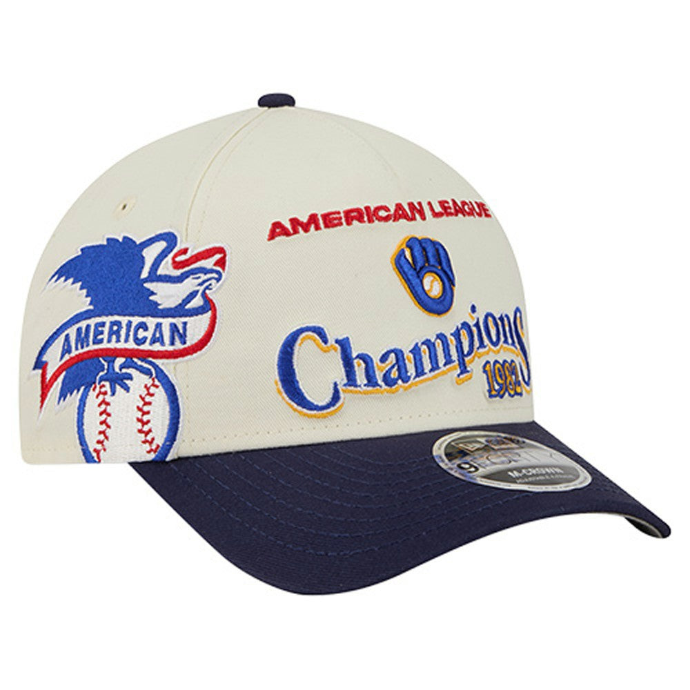 Milwaukee Brewers New Era World Series 9FORTY M-Crown Adjustable Hat - MLB Hats